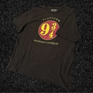 Harry Potter Black Platform 9 3/4 Hogwarts Express T-Shirt